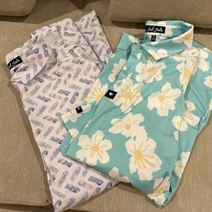 Men’s Bad Birdie Golf Shirts size XL (bundle)